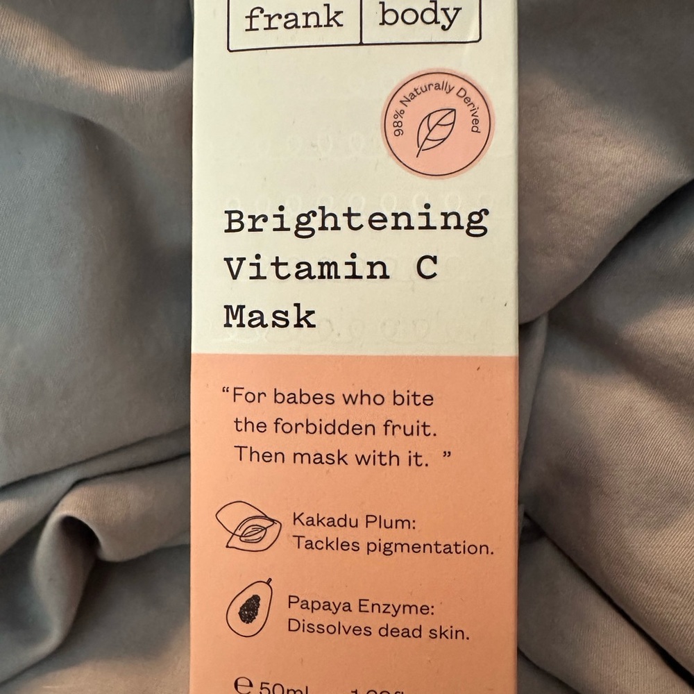 Frank Body Brightening Vitamin C Mask